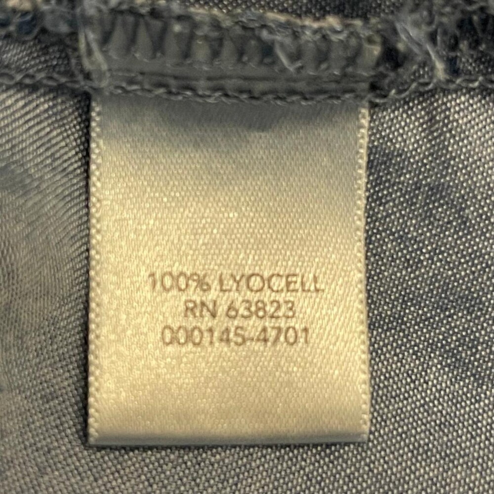 Christopher & Banks Chambray Button Down Shirt Dr… - image 6